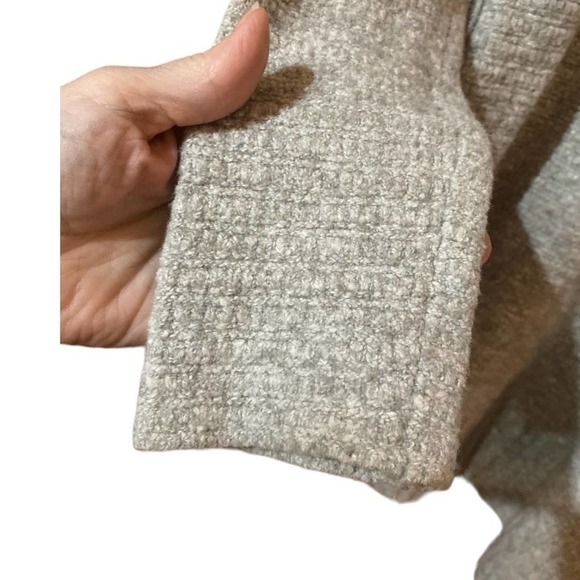 Free People Heart It Laces Oversized Sweater Gray Size XS - Picture 7 of 8